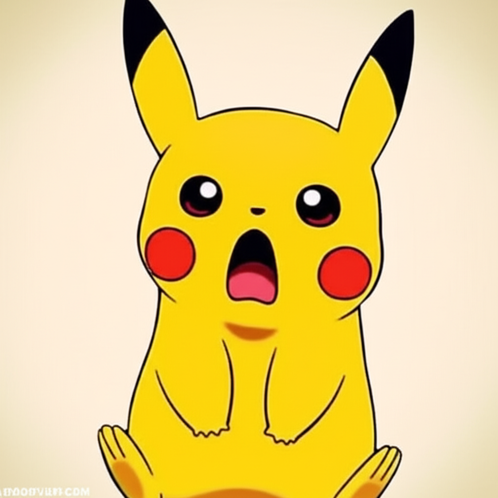Surprised Pikachu